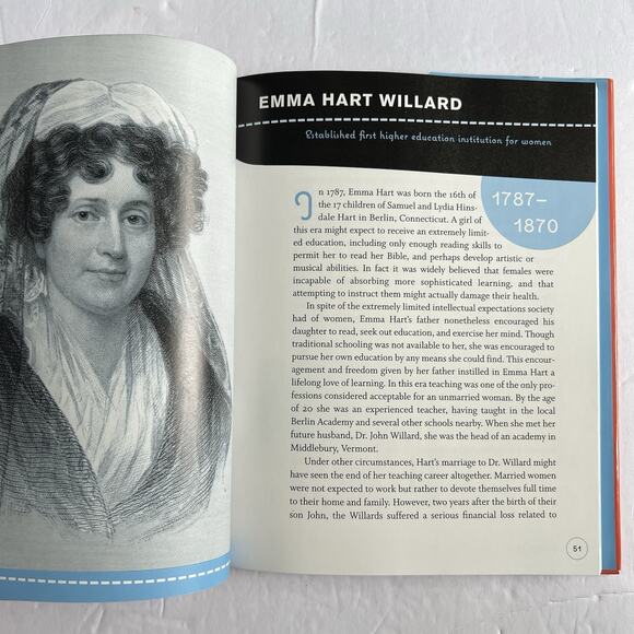 Ladies First 40 Daring American Women Who Were Second to None Hardcover Book - Picture 10 of 15
